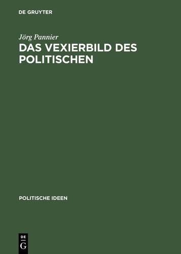Das vexierbild des politischen - vexierbild,