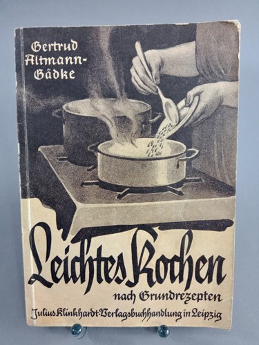 Altes heft leichtes - altes, kochen