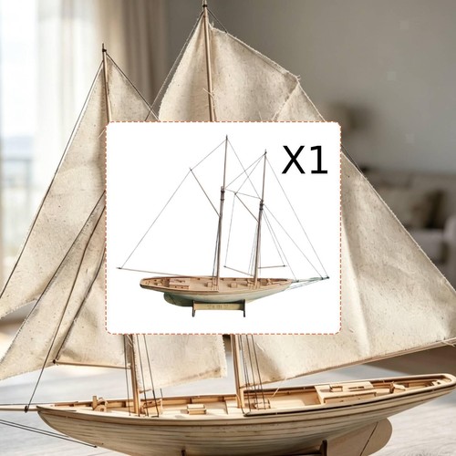 Schiffsmodell segelboot 87 - schiffsmodell,