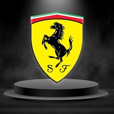 Ferrari logo aufkleber - logo,