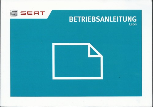 Seat leon betriebsanleitung - seat, 3
