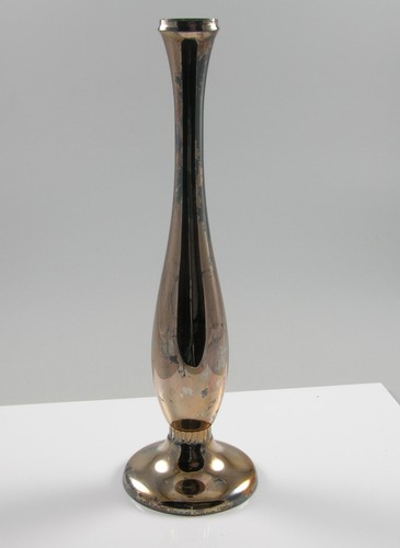 Schlanke vase versilbert - schlanke,