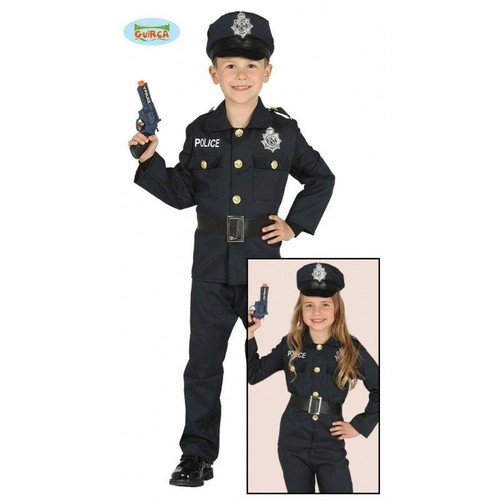 Polizist kostüm mit - mit, pistole