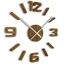 Wanduhr holz eiche - holz,