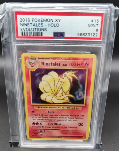 Pokemon ninetales holo - pokemon, 9
