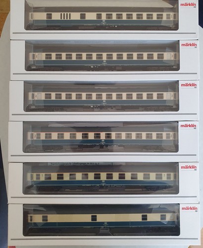 Märklin 6 wagen - h0,