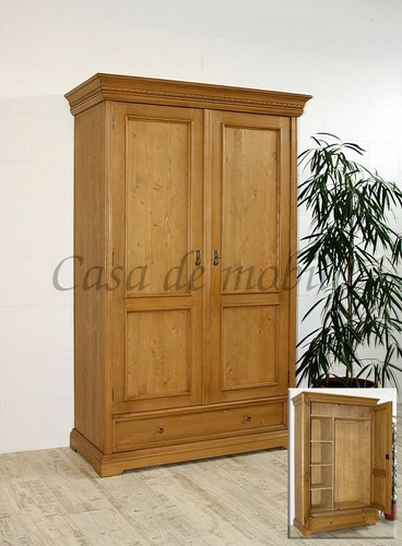 Massivholz garderobenschrank - massivholz,