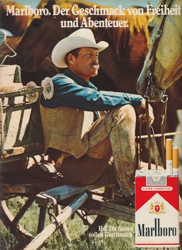 Marlboro zigaretten reklame - -,