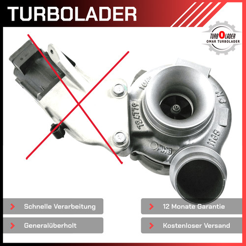 Bmw turbolader 120 - x3, 320