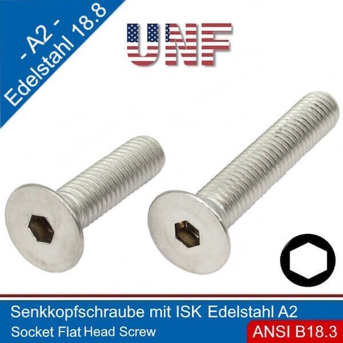 Senkkopfschraube mit