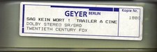 Kino 35mm trailer - #,
