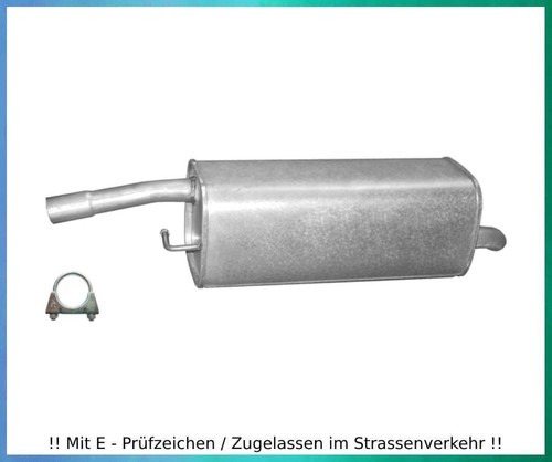 Endschalldämpfer ford fiesta - endschalldämpfer,