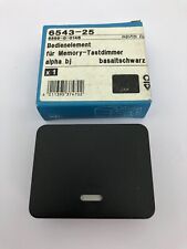 Busch-Jaeger 6543-25 Bedienelement f Memory Tast Dimmer alpha nea Basaltschwarz