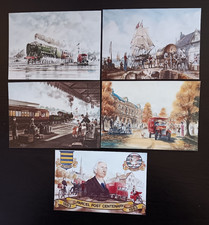 GB 5 x Postkarte "Post Office