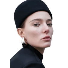 Elegant Zylinder 100% Wolle