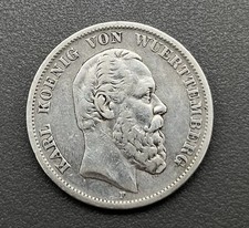 900/- Silbermünze, 5 Mark