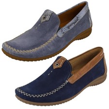 Damen Gabor Nubuk Mokassin