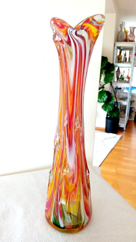 Große glas vase murano - große,