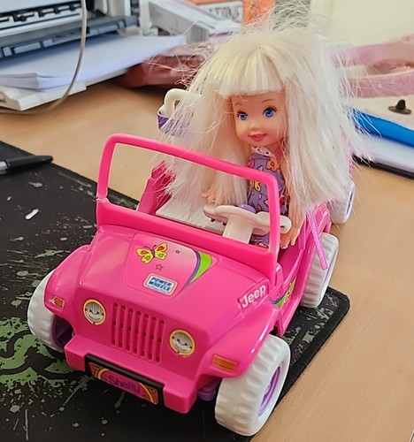 Barbie kelly shelley - barbie, tomy