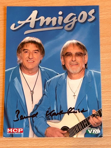 Amigos autogrammkarte - amigos,