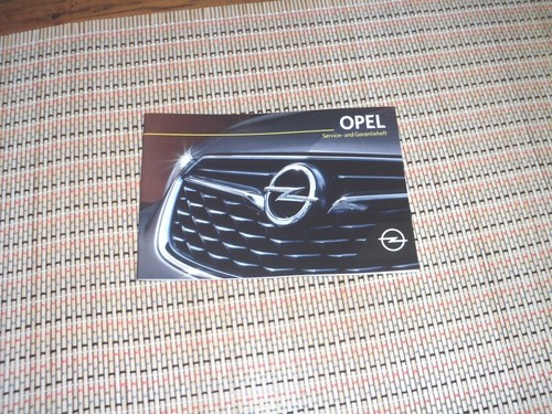 Opel service heft 2017 neu - opel, v