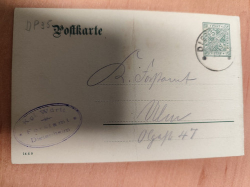 Feldpost postkarte wk - postkarte, ak