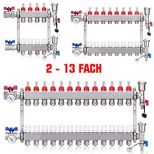 2-13 Fach Heizkreisverteiler