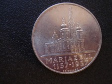 Österreich Gedenkmünze 25 Schilling - 800 Jahre Basilika MARIAZELL 1157-1957