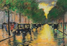 Lesser Ury - Unter den Linden