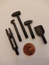 Playmobil   1 x Schmiede-Werkzeug 5-teilig  w.Abb. Ersatz Zub. / Top Zustand ! K