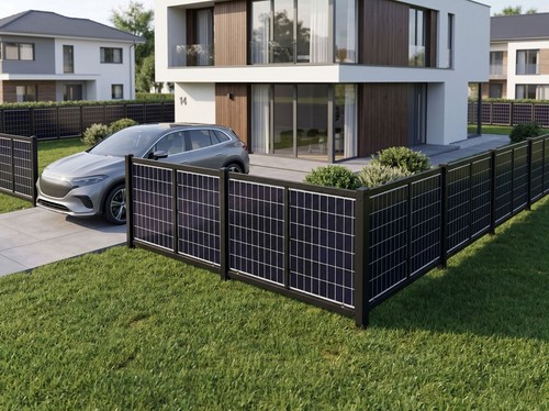 Solarzaun 370w solarmodulen - solarzaun,