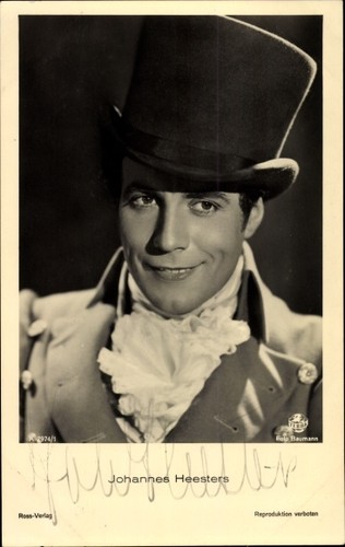 Schauspieler johannes - ak,