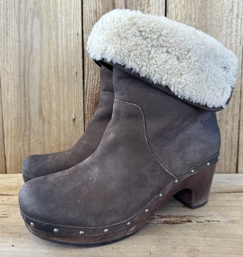 Ugg lynnea suede shearling - ugg,