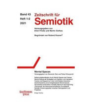 Zeitschrift für Semiotik / Mental Spaces Band 43, Heft 1-2/2021