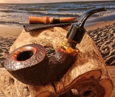 Pipe-Pfeife-Poul-Winslow Handmade-E-beraucht-    9mm-Dänemark-Hand-Cut