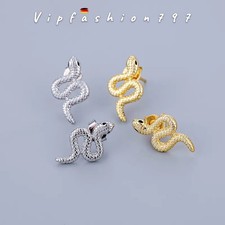 Damen Ohrstecker Schlange