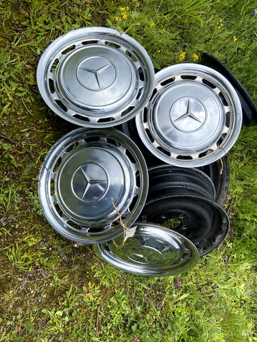 Mercedes benz radkappen - mercedes, 14
