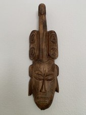 Wanddeko Maske Aus Holz