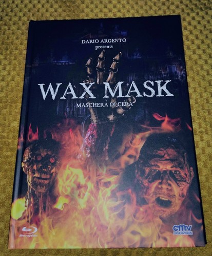 Wax mask argento - mask, cmv