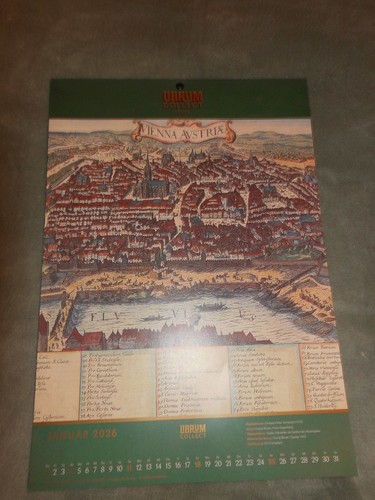 Wandkalender 2026 faksimile - --,