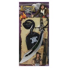 PIRATEN SET Säbel Fernrohr