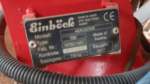 Hackstriegel einböck aerostar - einböck,