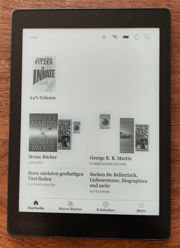 Kobo aura one waterproof - kobo,