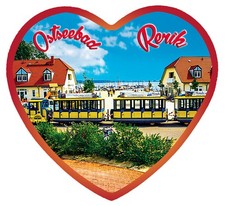 Rerik Glasmagnet Herzmagnet