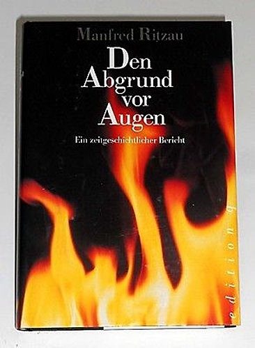 Den abgrund vor augen - abgrund, augen'