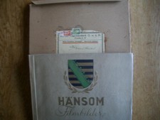 "HÄNSOM FILMBILDER AUS TÖNENDEN FILMEN (4)" JASMATZI 1932  -TOP im Schuber-