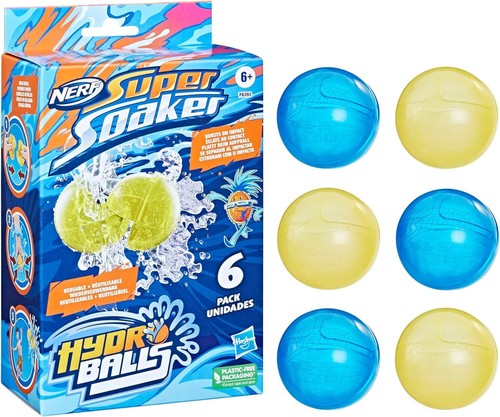 Nerf super soaker - hydro, balls