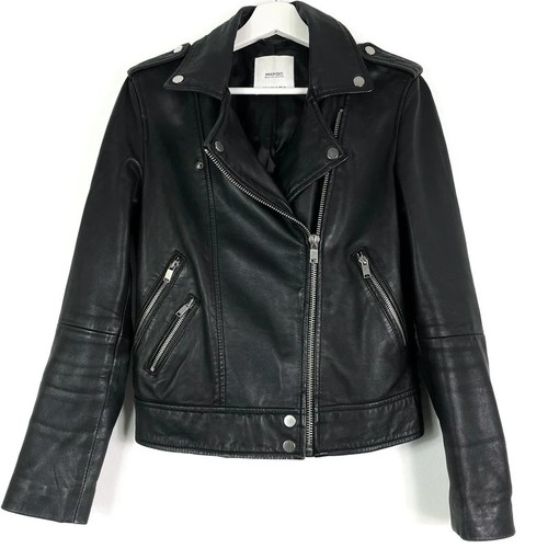 Mango jacke lederjacke s - jacke, gr.s