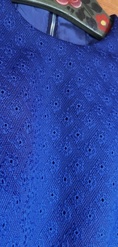 Kleid blau designer - blau, 40