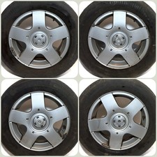 VW Golf 4  VW Bora Original Alu-Felgen LK 5x100 ET38 Reifen 195/65 R15